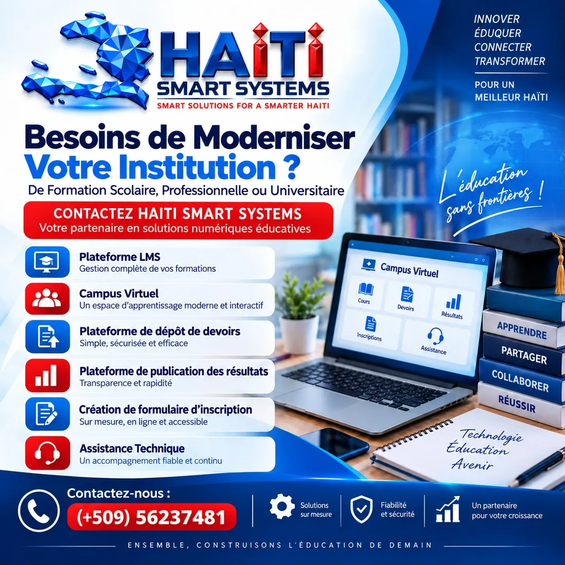 Solutions numériques pour les institutions éducatives