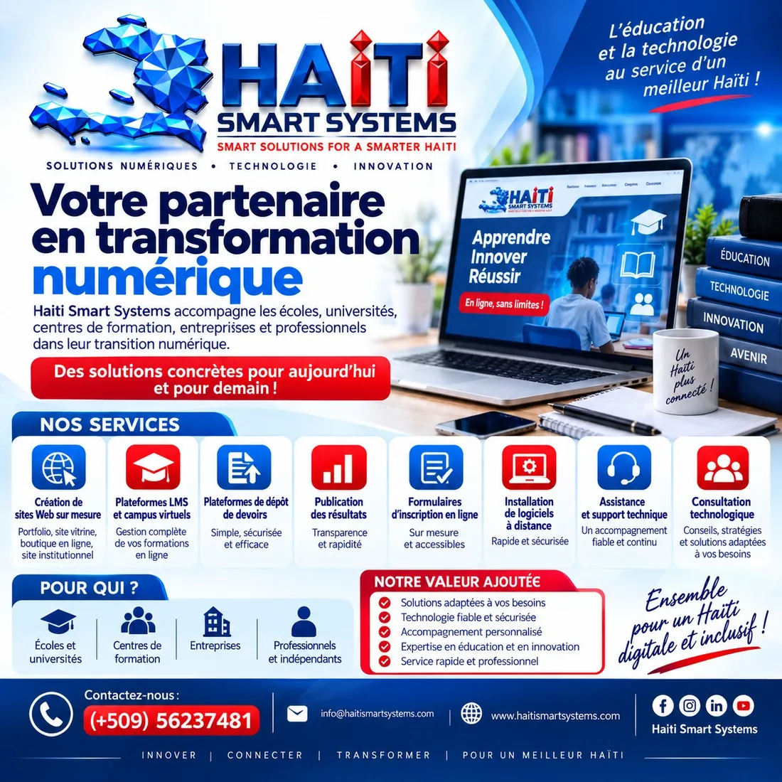 Présentation des services Haiti Smart Systems